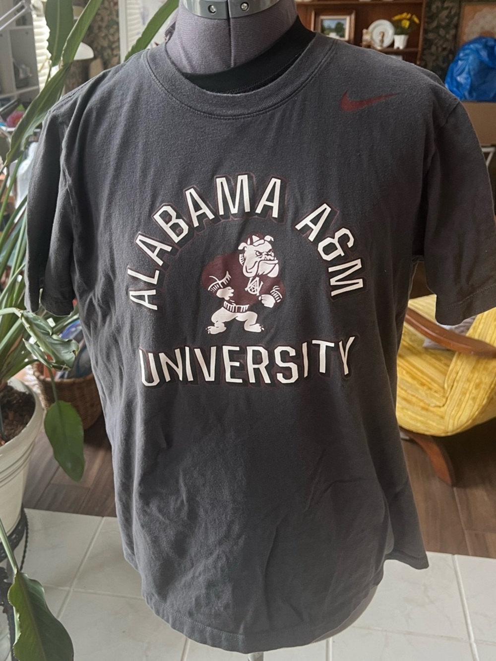 Nike Black Alabama A&M University Short Sleeve Graphic Tee